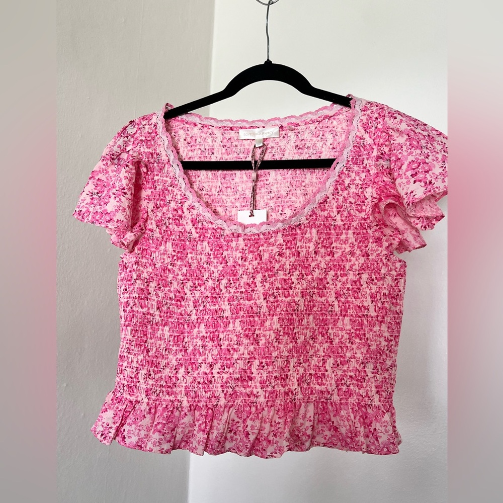 Milta Pink Berry Fields Top
LOVESHACKFANCY